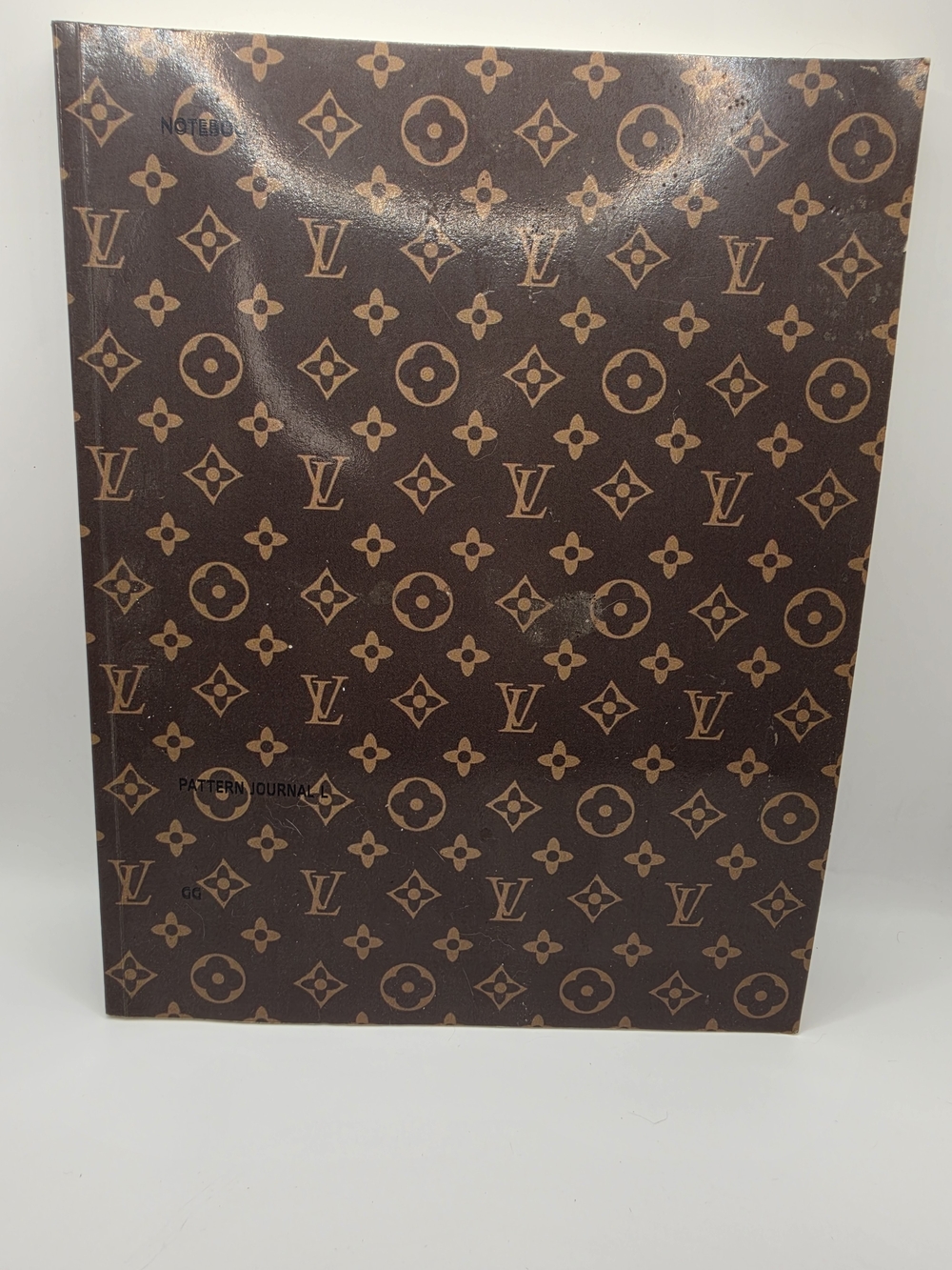 Louis Vuitton Brown Monogram Signature Jacquard Patterned Luxury 200 PageJournal